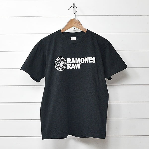 プリントスター RAMONES RAW Tシャツ M ブラック Printstar|24j1807拍卖