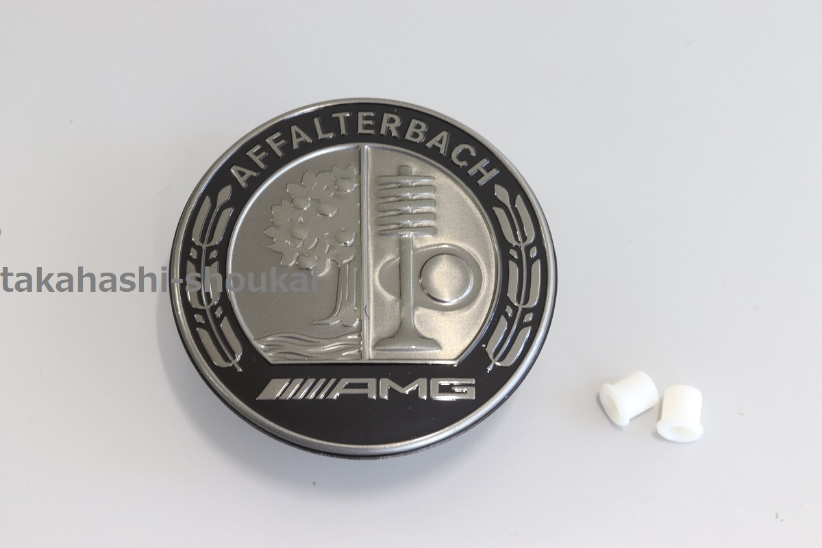 ベンツ純正 AMGボンネットエンブレム ダーク アファルタバッハ アップルツリー W463A W463 Gクラス G350d G400d G450d G550 G580 G63拍卖