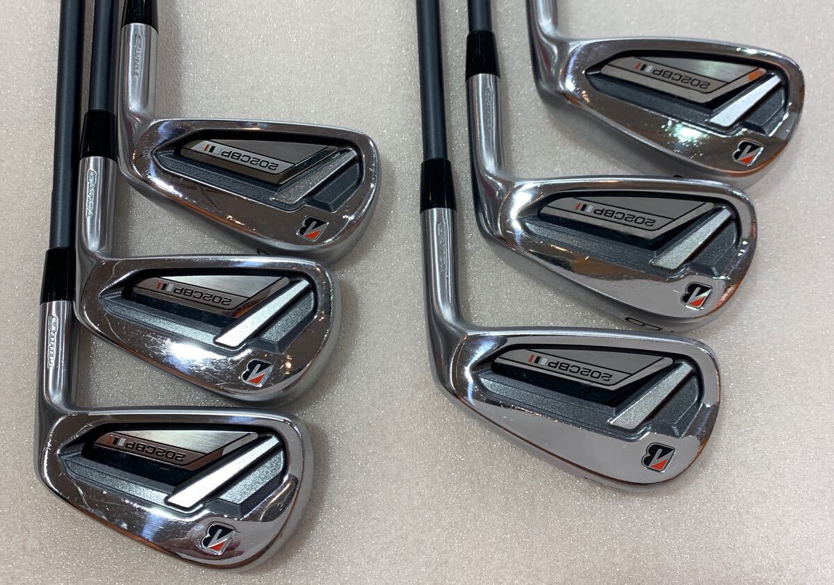【即決価格】【アイアンセット】ブリヂストン/ツアーB 202CBP/5ー9P/6本/MCI B65/FLEX S拍卖