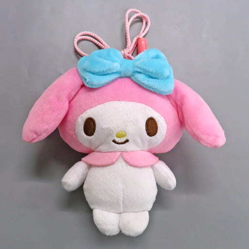 サンリオキャラクターズぬいぐるみネックポーチ マイメロディ 定価以下拍卖