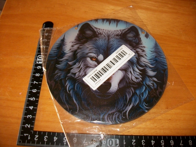 ◆アクリル サンキャッチャー 狼 2◆おおかみ オオカミ いぬ イヌ 壁掛け拍卖