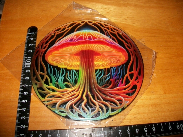 ◆アクリル サンキャッチャー 茸 2◆きのこ キノコ 壁掛け拍卖