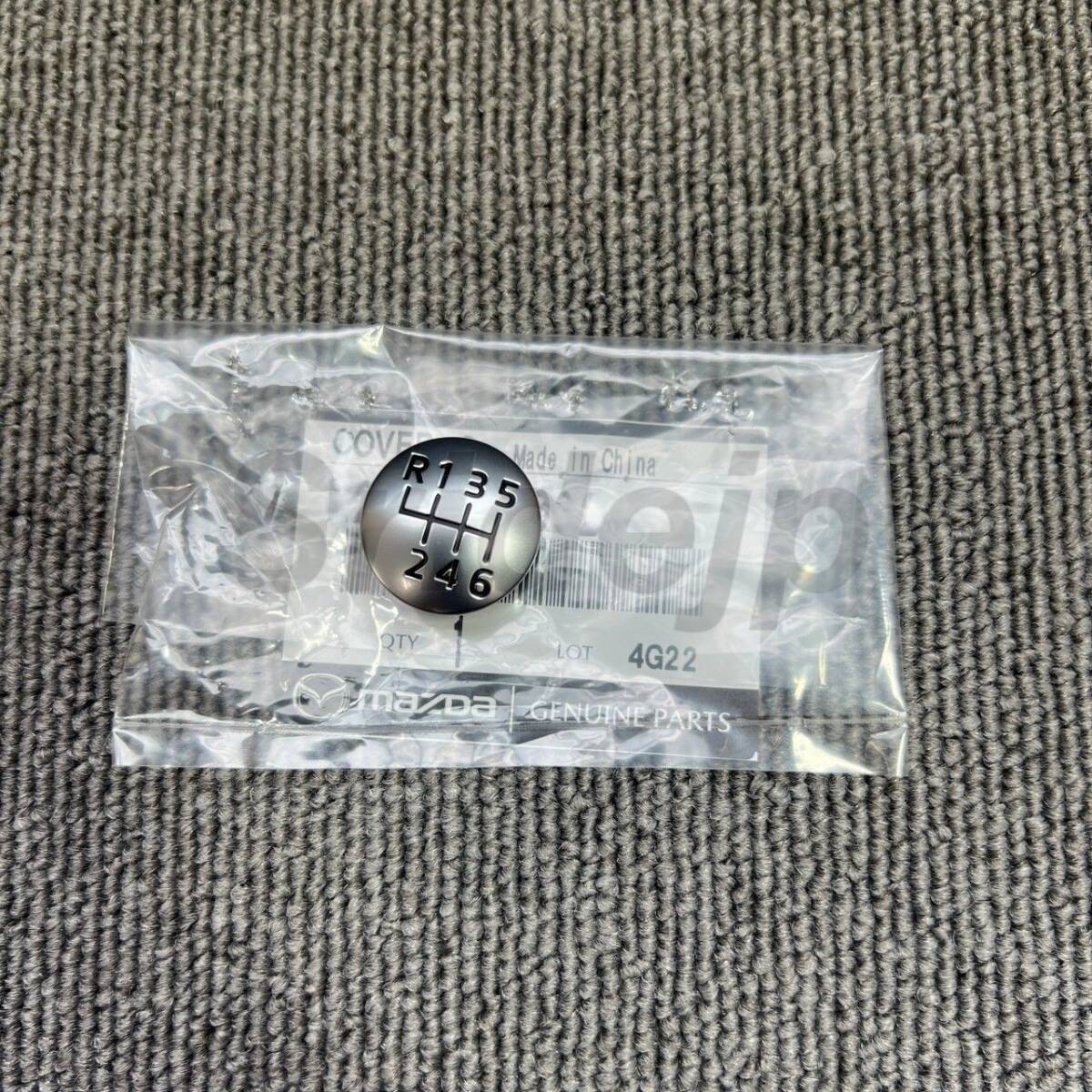 【未使用】マツダ ND5RC ロードスター 純正 シフトノブ プレート プッシュボタン カバー 6MT MAZDA Button, push拍卖