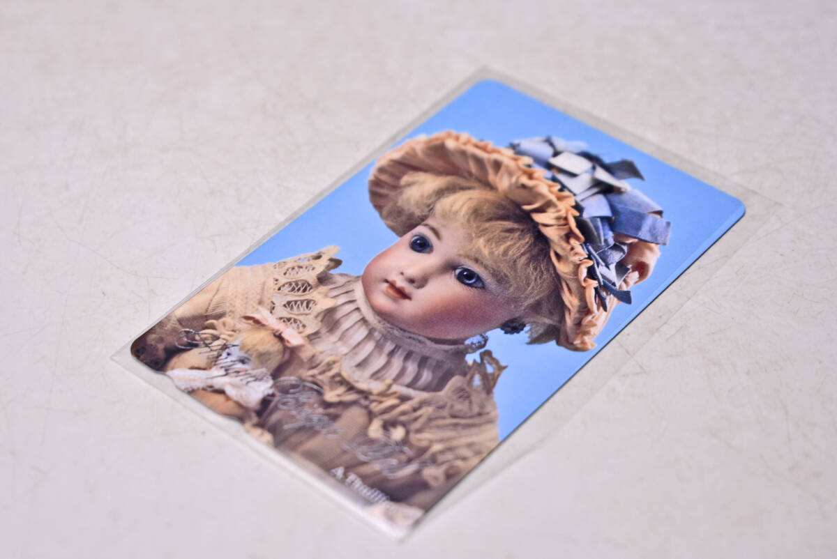 テレホンカード ★ 50度数 ★ アンティークビスク・ドール ★ antipue bisupue doll ★ a.thuillier拍卖