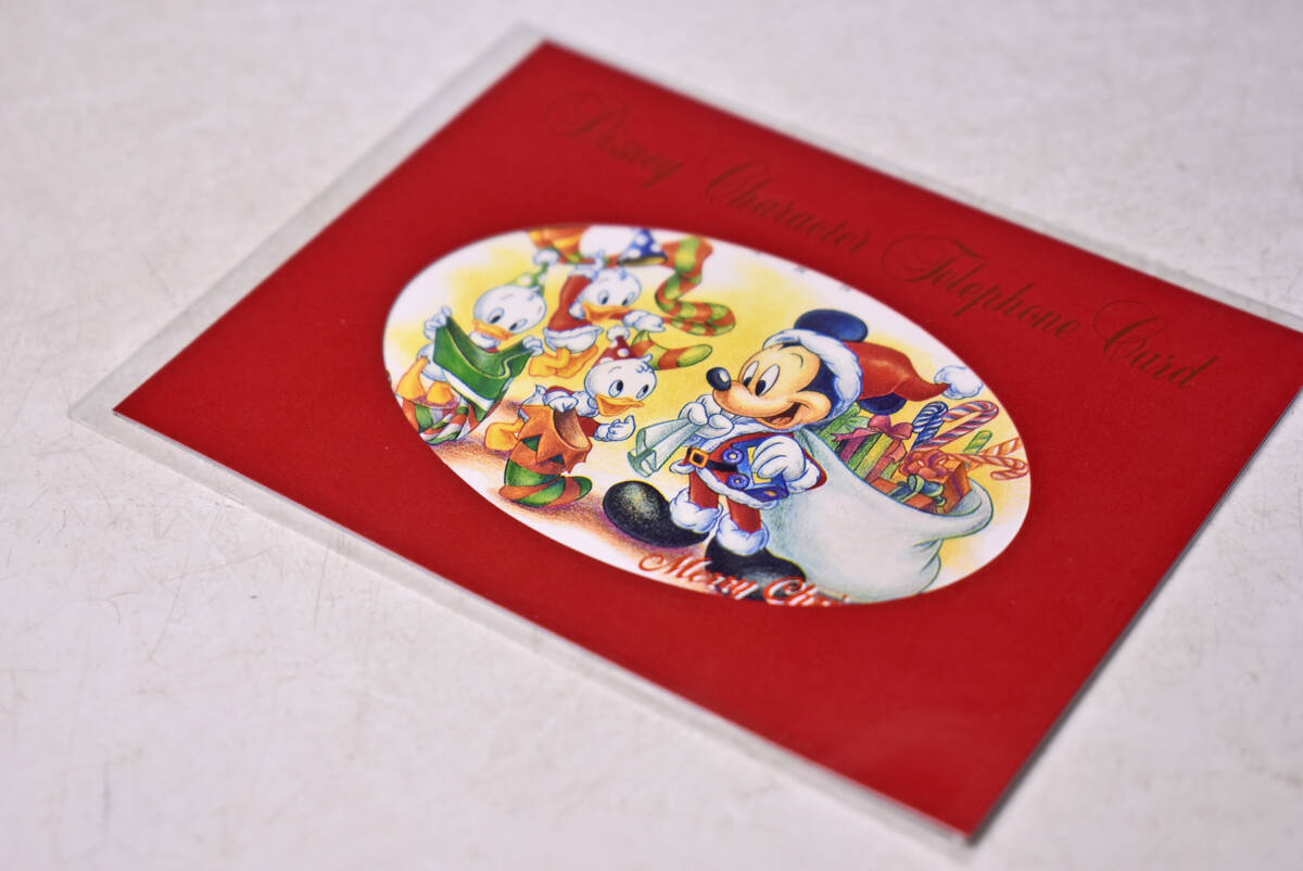 テレホンカード ★ 50度数 ★ ウォルト・ディズニー ★ メリークリスマス ★ ミッキーマウス拍卖