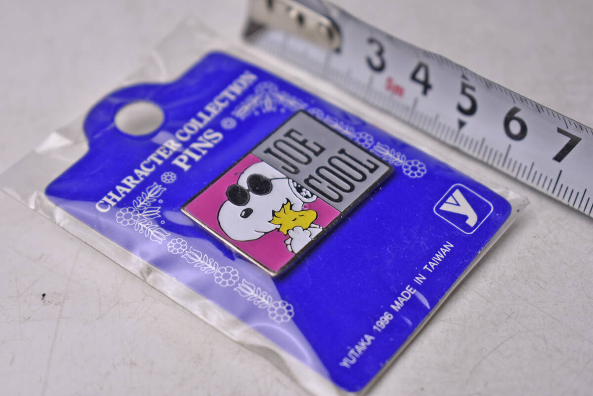 SNOOPY ★ JOE COOL ★ ピンバッジ ★ スヌーピー ★ ジョー・クール ★ PINS ★ YUTAKA ★ 中古品 ★ 未開封 ★ 未使用 ★拍卖