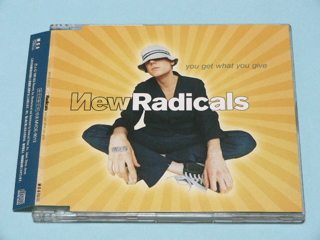 NEW RADICALS / YOU GET WHAT YOU GIVE // CDS ニュー ラディカルズ拍卖
