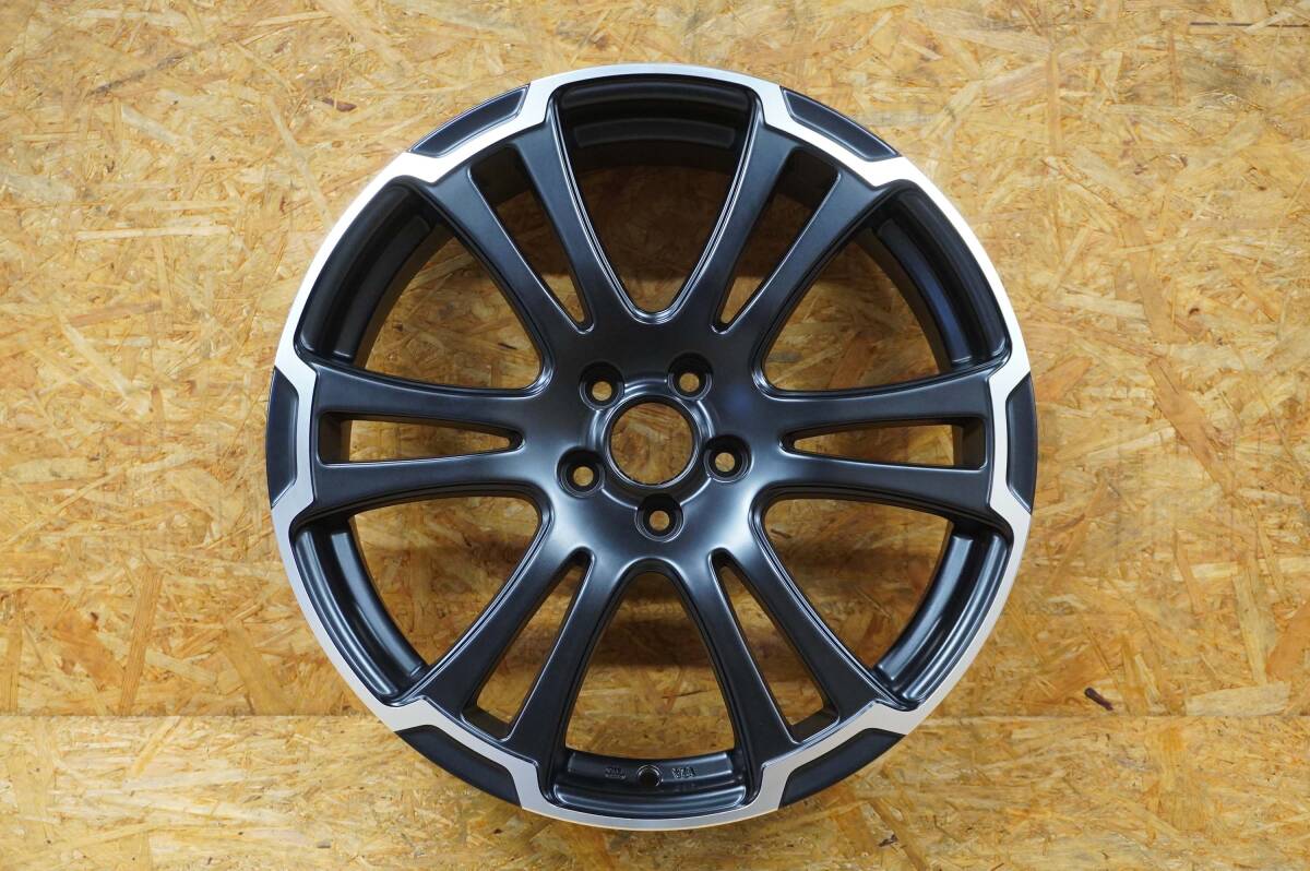 アルジェノン フェニーチェ TW1 18インチ 7.0J +48 5/100 マットブラックポリッシュ 補修用1本 展示品拍卖