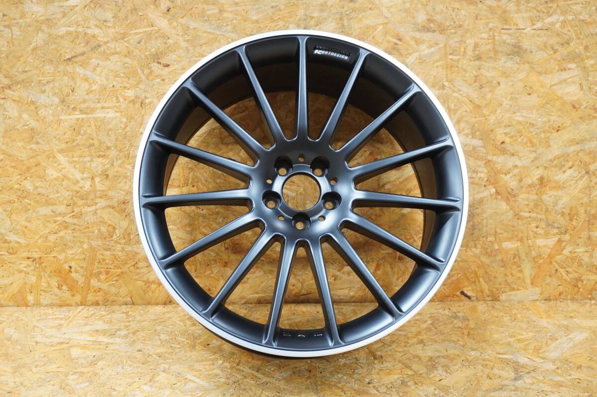 グラージオシーオー エディション1 19インチ 8.5J +43 5/100 マットブラックポリッシュ 補修用1本拍卖