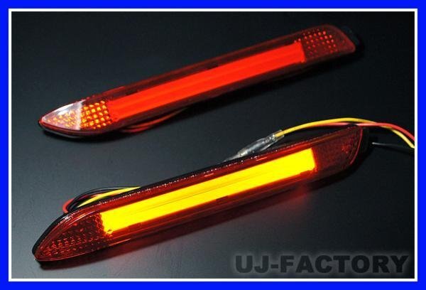 ★即納!3WAY リア・リフレクター用 2連チューブLED(スモール/ストップ/ウィンカー★ヴェルファイア GGH20W/GGH25W (Zグレード)拍卖