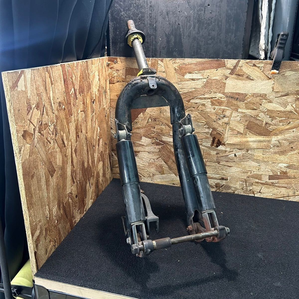 確認動画有りA22 TA02ジャイロキャノピー ホンダ純正 フロントフォーク フロントサスペンション拍卖