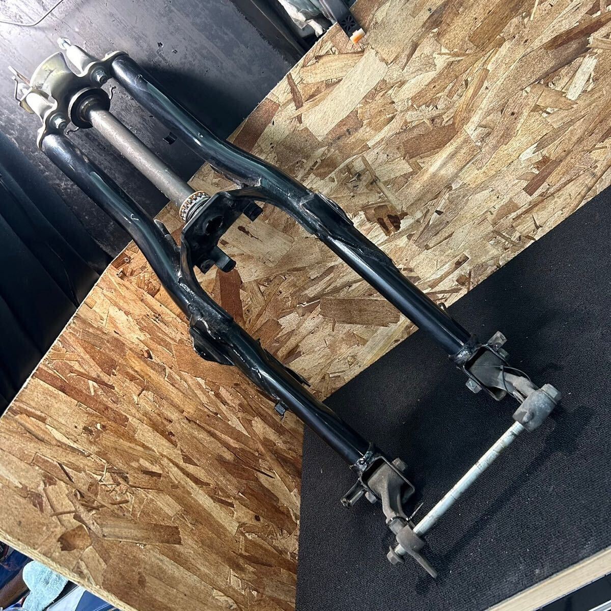 動画付A24 MF02 フュージョン ホンダ純正 フロントフォーク 三又 フュージョンX SE拍卖