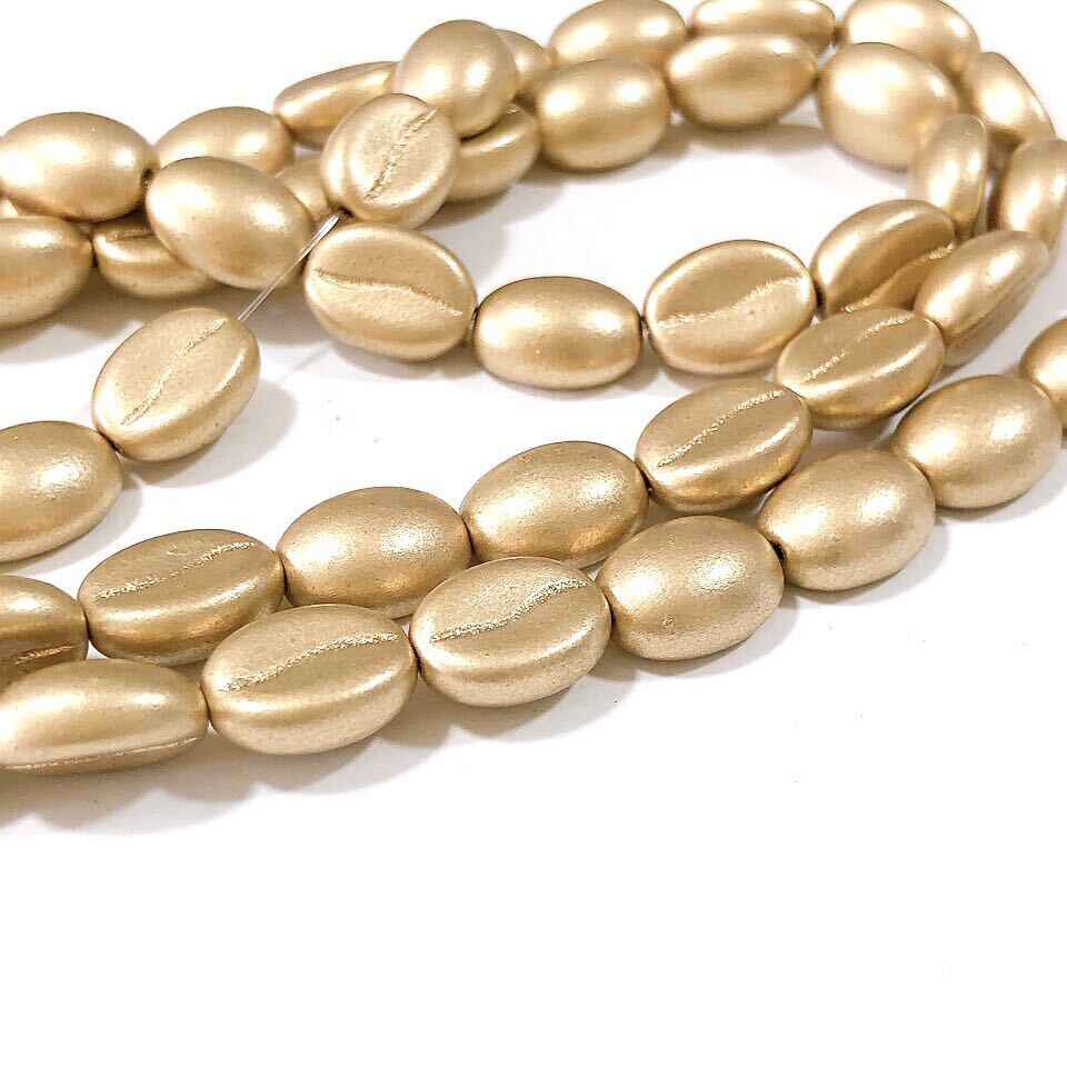 コーヒー豆 10個 チェコビーズ met拍卖