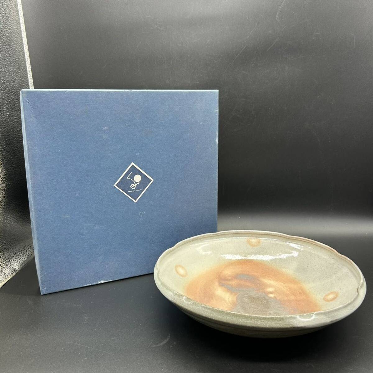 萩焼 萩竜山 菓子鉢 菓子皿 陶器 和食器 マ32拍卖