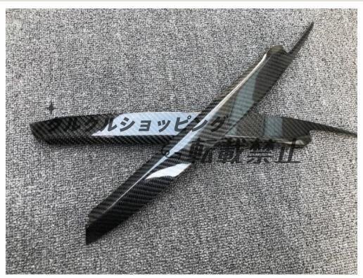 メルセデス ベンツ Cクラス W205 2014-2021年 フロント ヘッドライト アイライン ガーニッシュ トリム パネルリアルカーボン 2Pセット拍卖