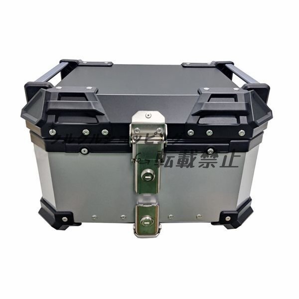 バイク用トップケース リアボックス30L 大容量 レストバック装備 アルミ製品 取り付けベース 鍵2本 持ち運びベルト拍卖