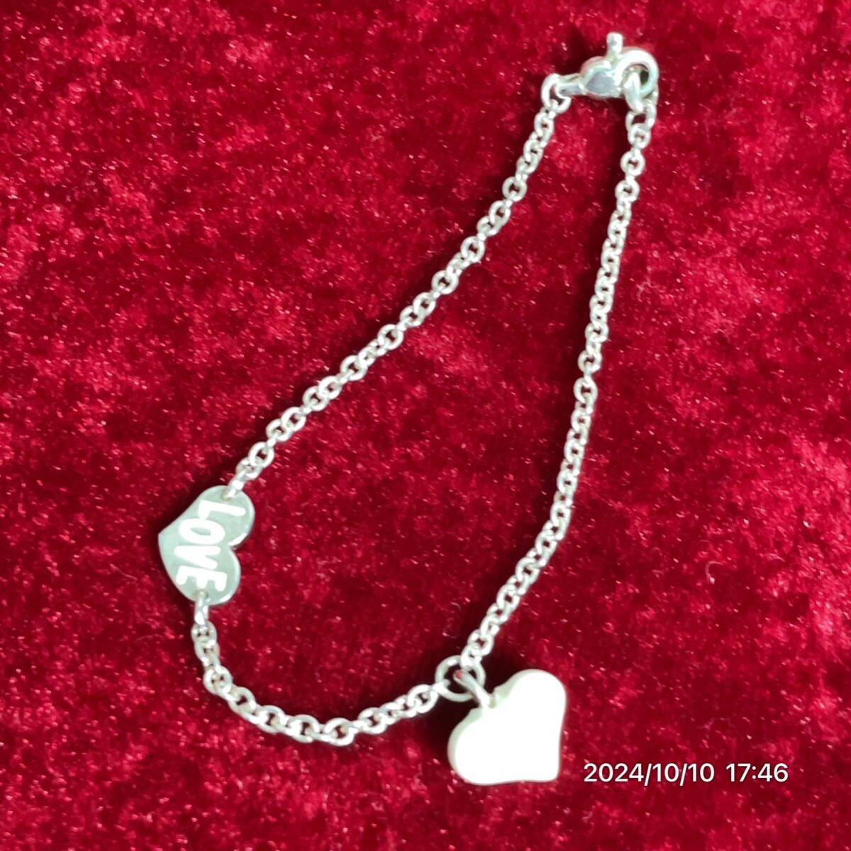 SILVER925 SV925 STAR JEWELRY スタージュエリー ハート ブレスレット アクセサリー 拍卖