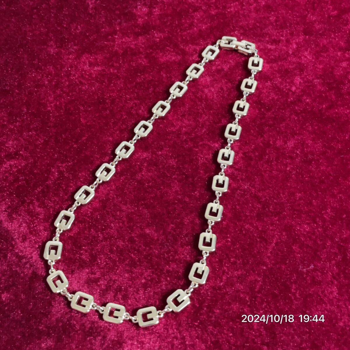 GIVENCHY ジバンシー ジバンシィ Gロゴ ゴールドカラー ネックレス アクセサリー 拍卖
