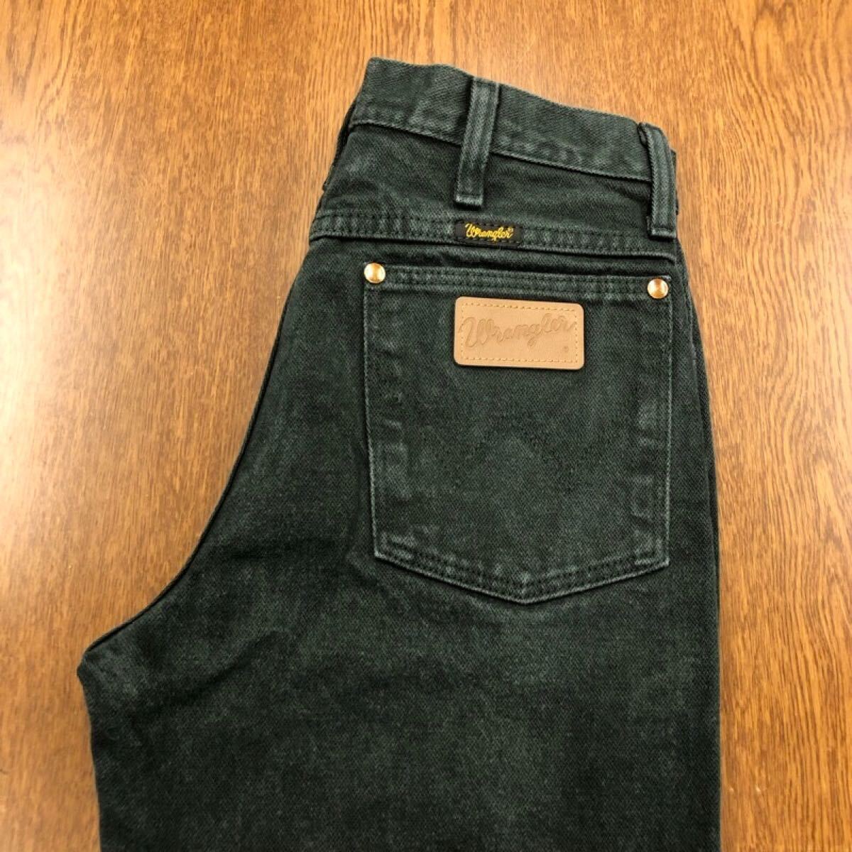 【FJ150】Wrangler W28 L32 カラーパンツ グリーン メンズブランド古着 ラングラー 送料無料拍卖