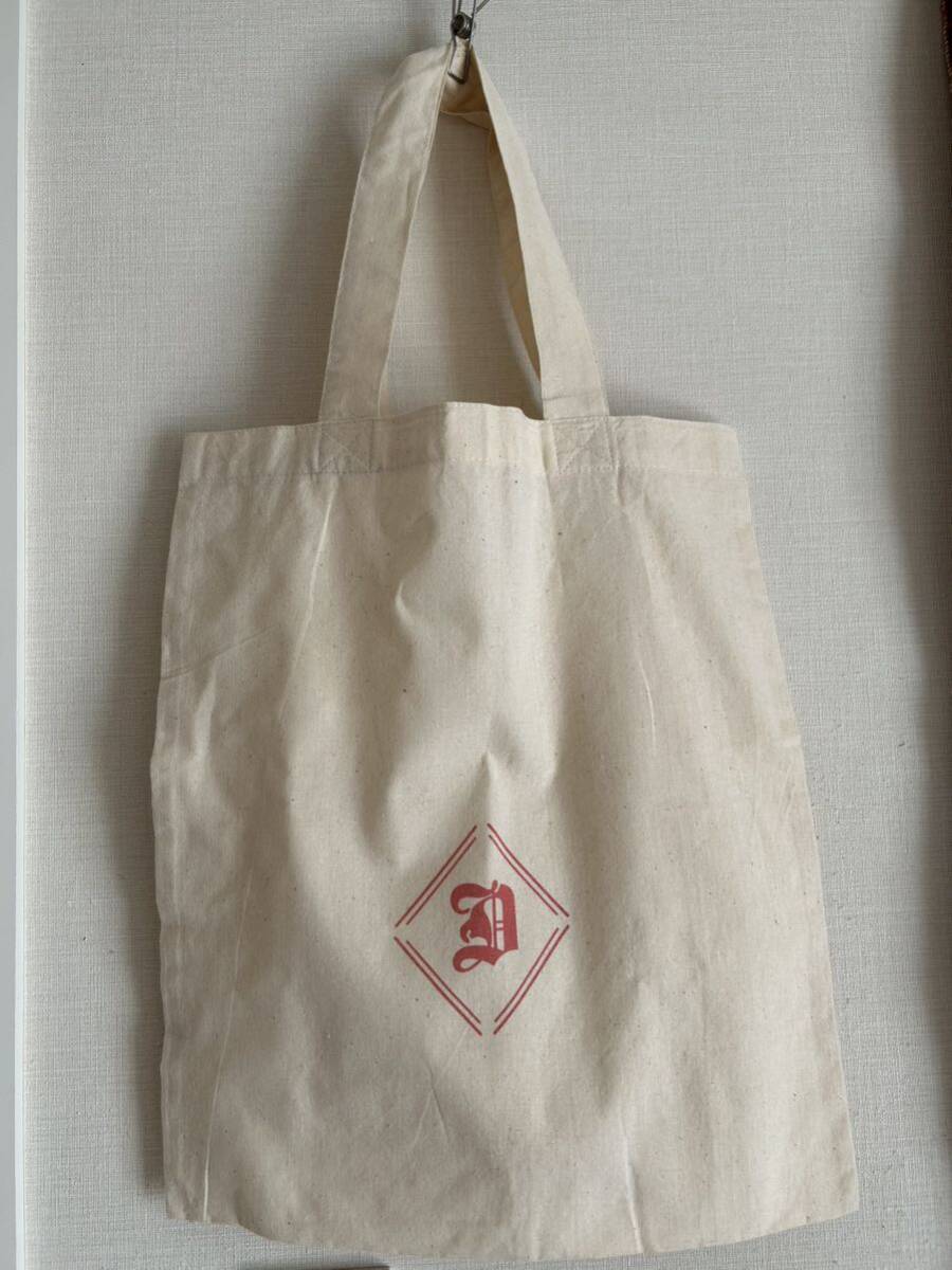 ドレステリア エコバッグ トートバッグ A4 アイボリー 生成 綿 コットン B ☆拍卖