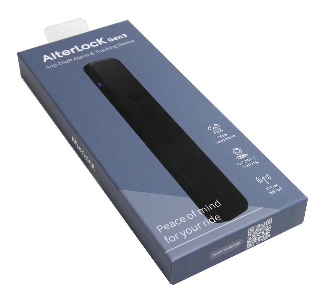 最新型 オルターロック【Gen3】オートバイ&自転車&自動車 盗難防止機(AL03GB)拍卖