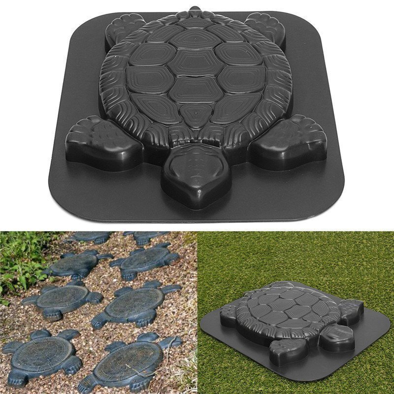 LRM4120★庭を楽しくDIY カメの型パスメーカー 石膏 金型 セメント 石 道路 コンクリート ガーデンモール 手動舗装拍卖
