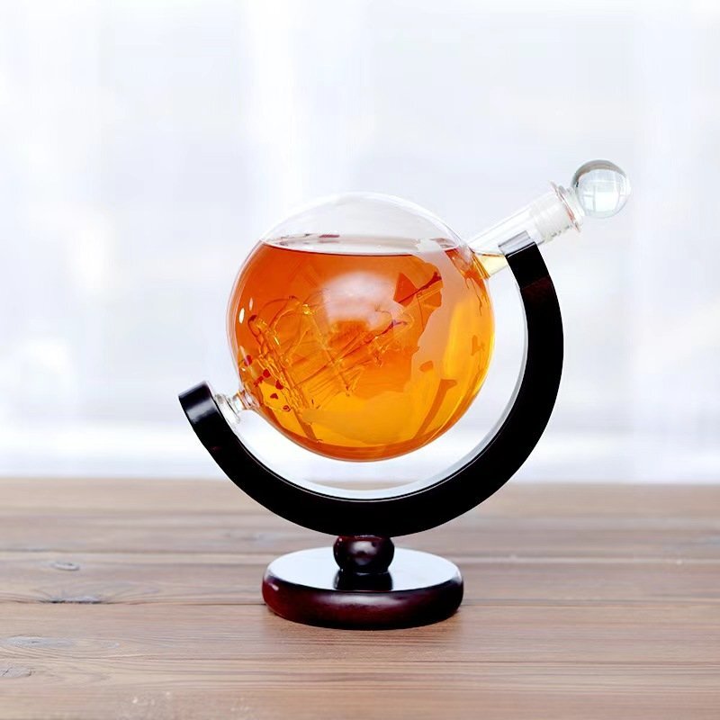 LRM4136★おしゃれなデカンタ 西洋 ウィスキー ヴィンテージ ワインカラフェ ピッチャー デキャンタ【850ml】拍卖