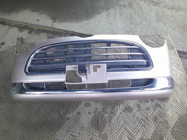 ミラジーノ DBA-L650S 純正 フロントバンパー T16 ライトローズメタリック拍卖