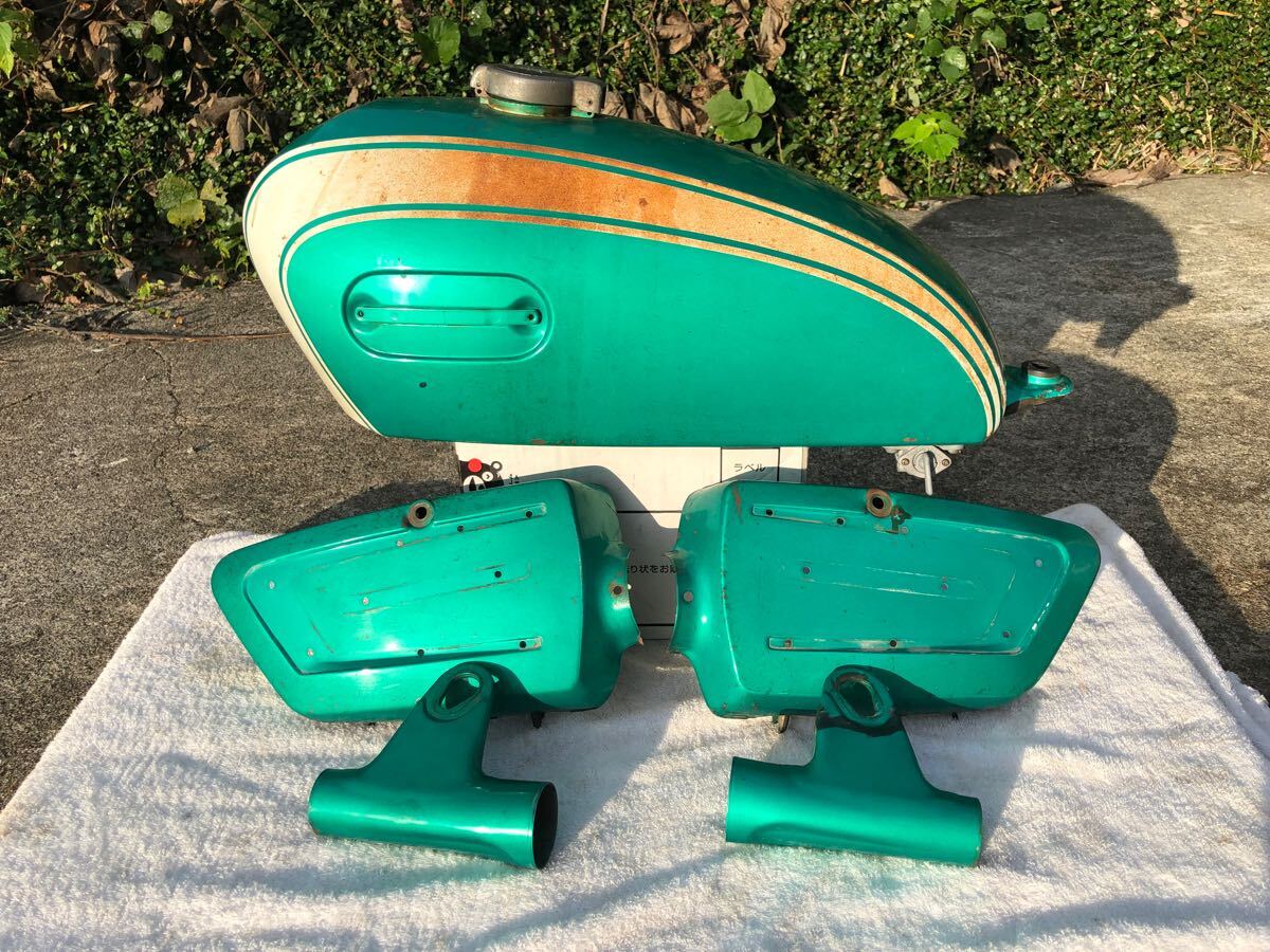 ヤマハ XS-1 XS650 ガソリンタンク サイドカバー ライトステーセット拍卖