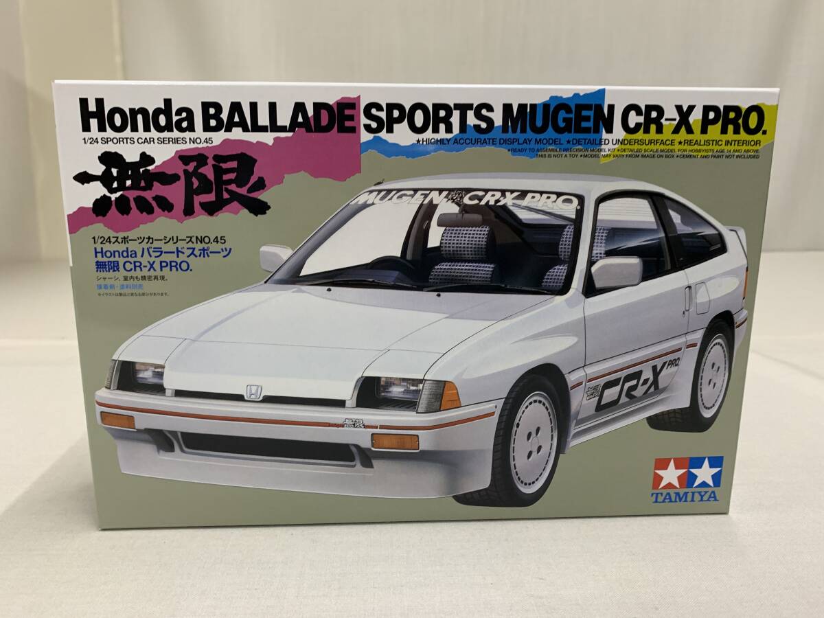 1:24 Honda バロードスポーツ 無限CR-X PRO C 1984 TAMIYA拍卖