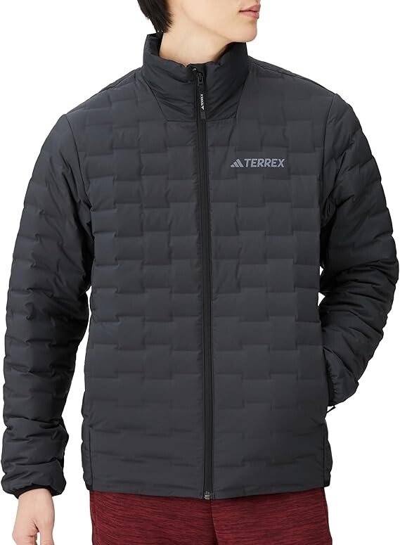 送料600円~◆定価30800円◆新品◆adidas◆アディダス◆TERREX◆ライトウェイト グースダウンジャケット◆黒◆L拍卖