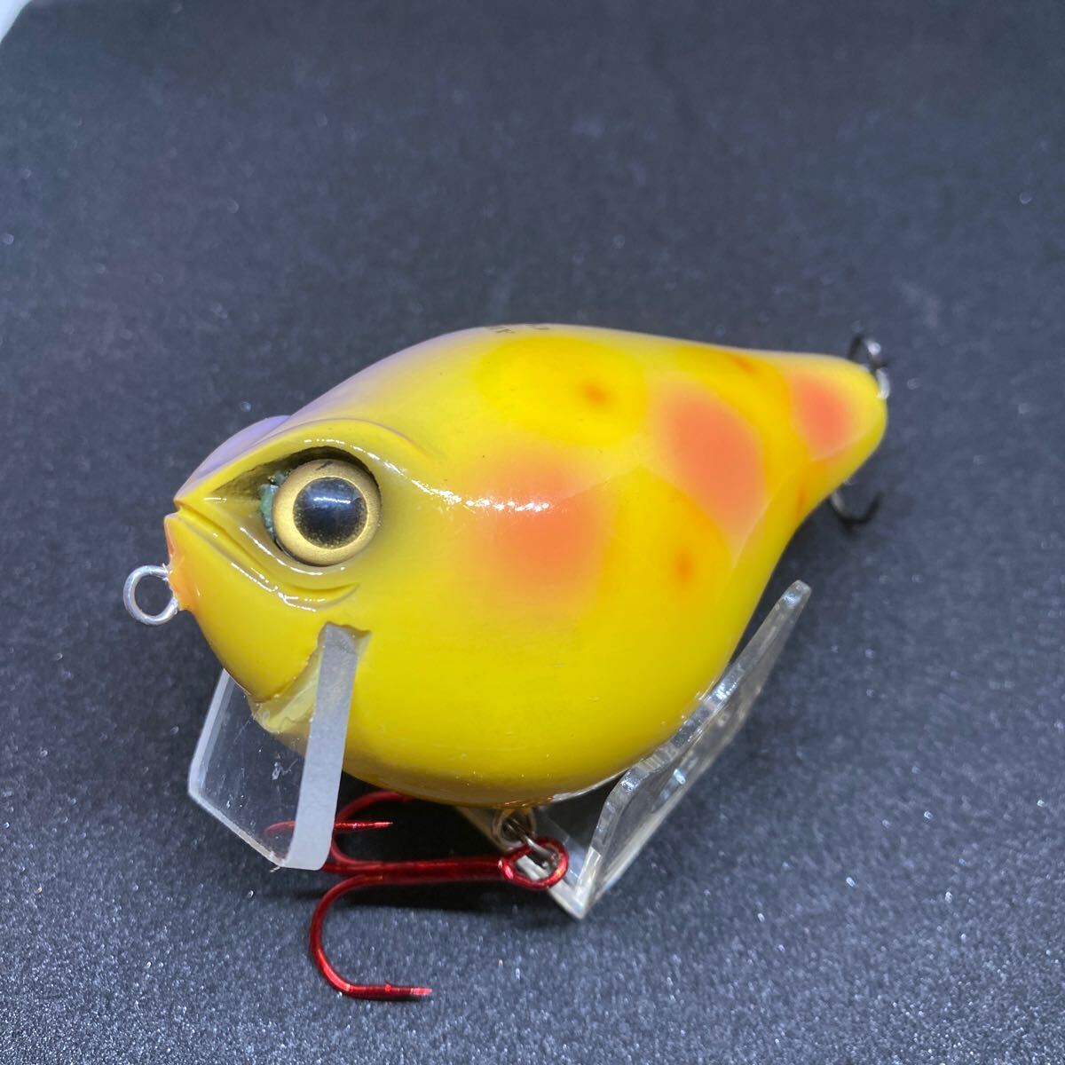 廃番アルカディアリーフ ARカスタムクランク ウッドルアー パロット フィッシュアロー オールド 魚矢 wood old拍卖