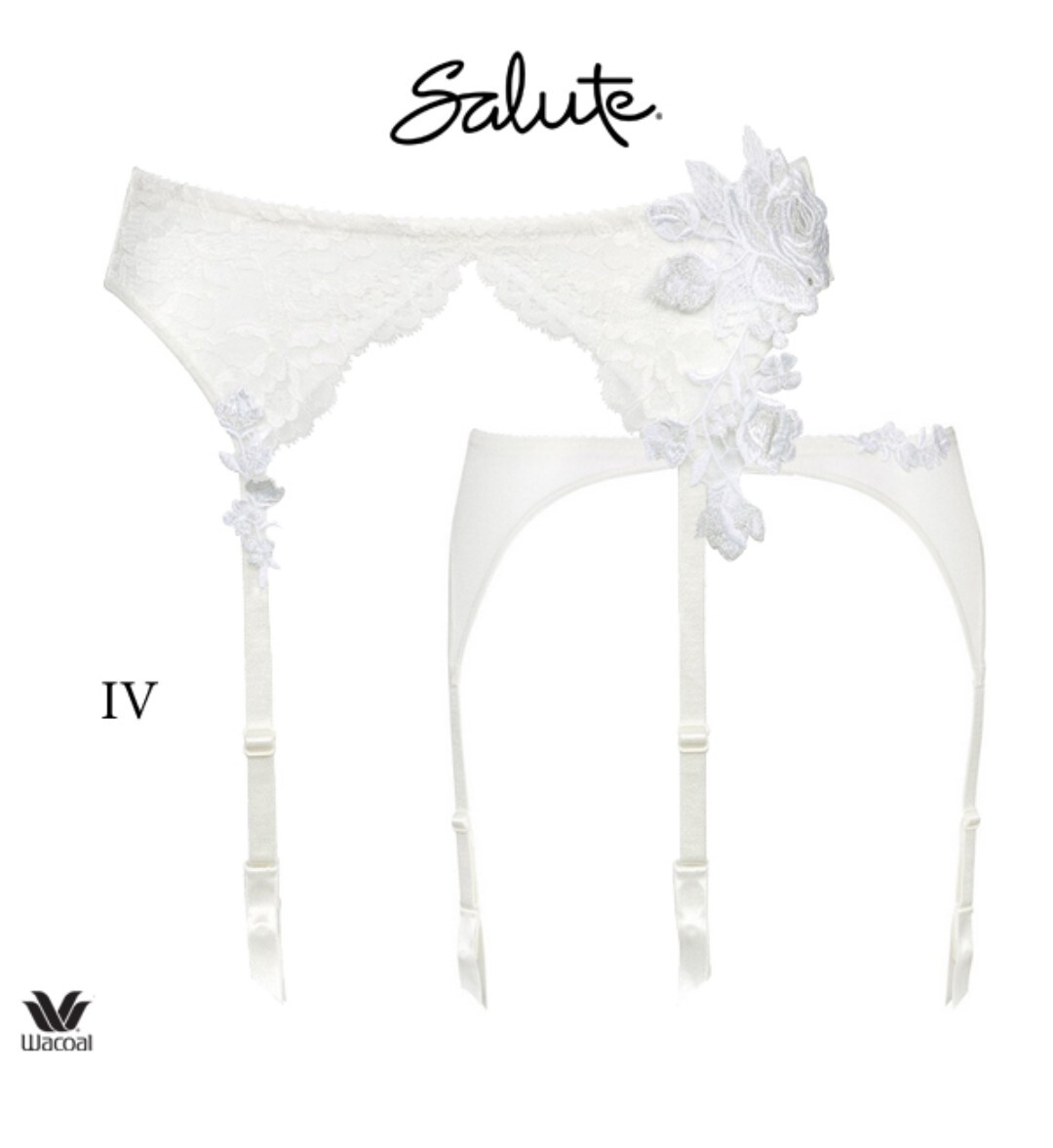 新品・タグ付き☆ワコール☆サルート☆10グループ☆IV☆ガーターベルトM拍卖