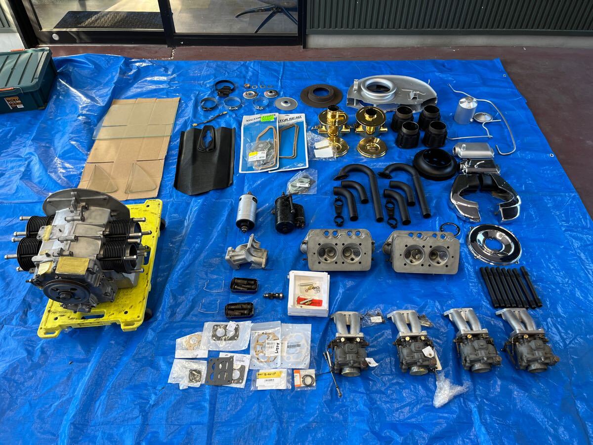 ☆ポルシェ356C☆1964年☆エンジン本体☆オーバーホール済☆予備パーツ一式☆ダイナモなど☆シリアルNo.P712656 MADE IN GERMANY拍卖