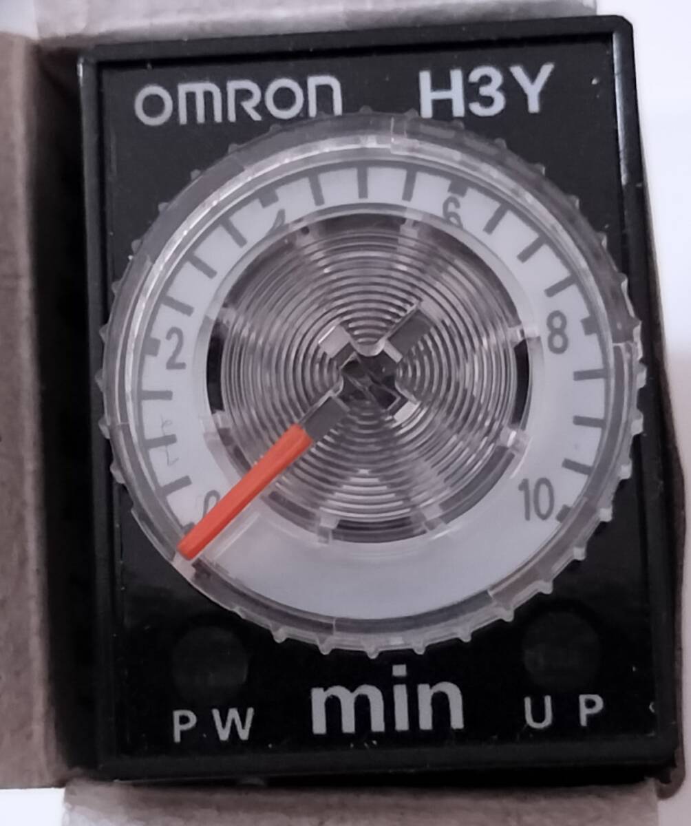 オムロン OMRON FA ソリッドステート・タイマ 黒色 H3Y-2-B AC100-120 10M拍卖