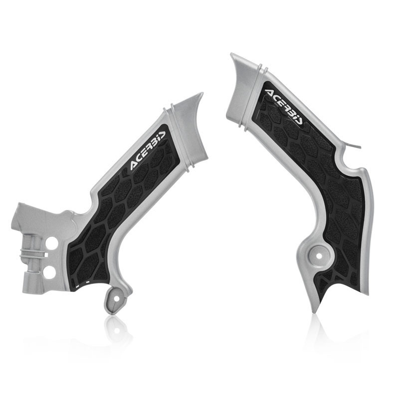【定形外¥660】ACERBIS X-GRIP フレームプロテクター グレーブラック / KXF250/X(21-23), KX450(19-23), KX450X (21-23) 用拍卖