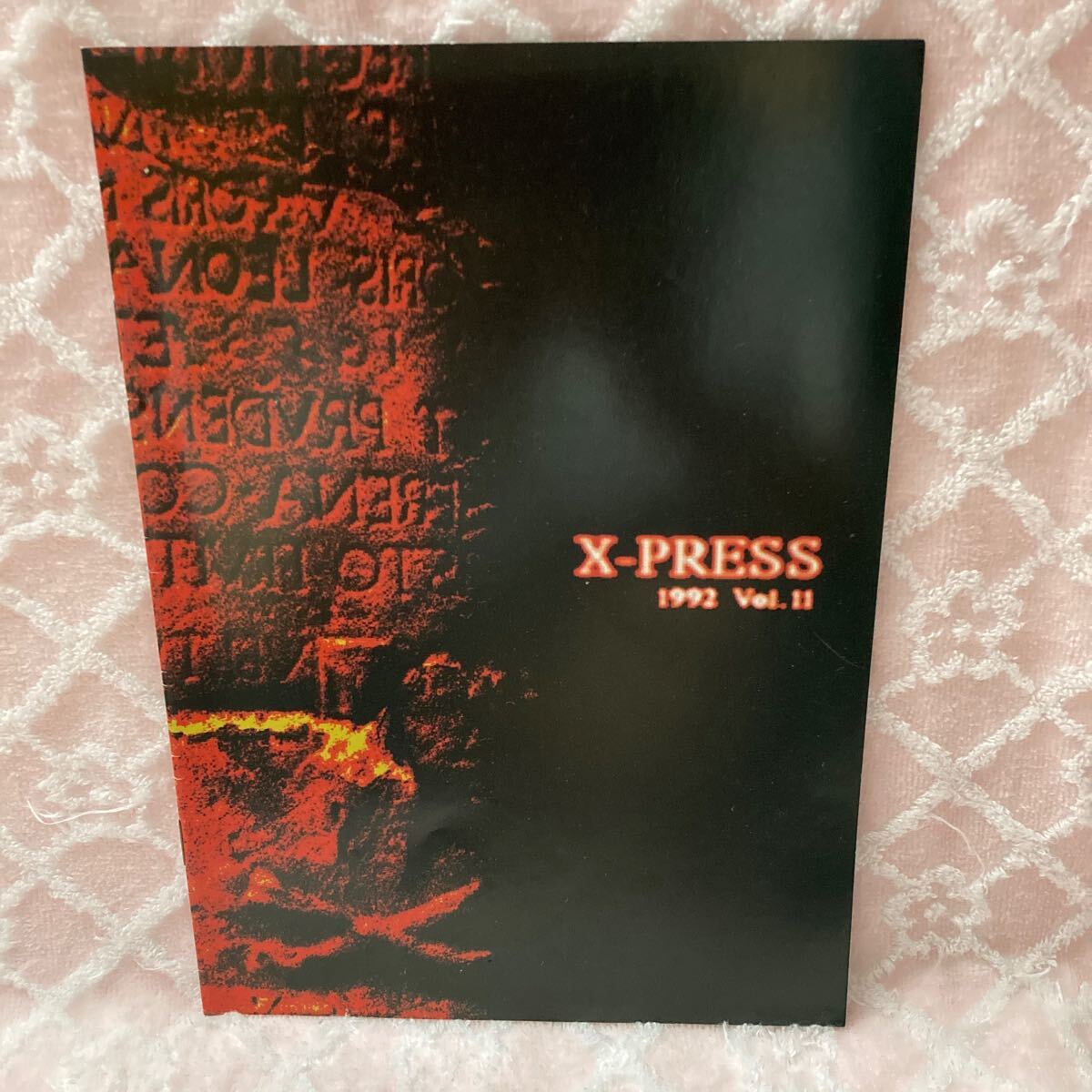 n2846 X、X JAPAN ファンクラブ会報 Vol.11 1992年 当時物拍卖
