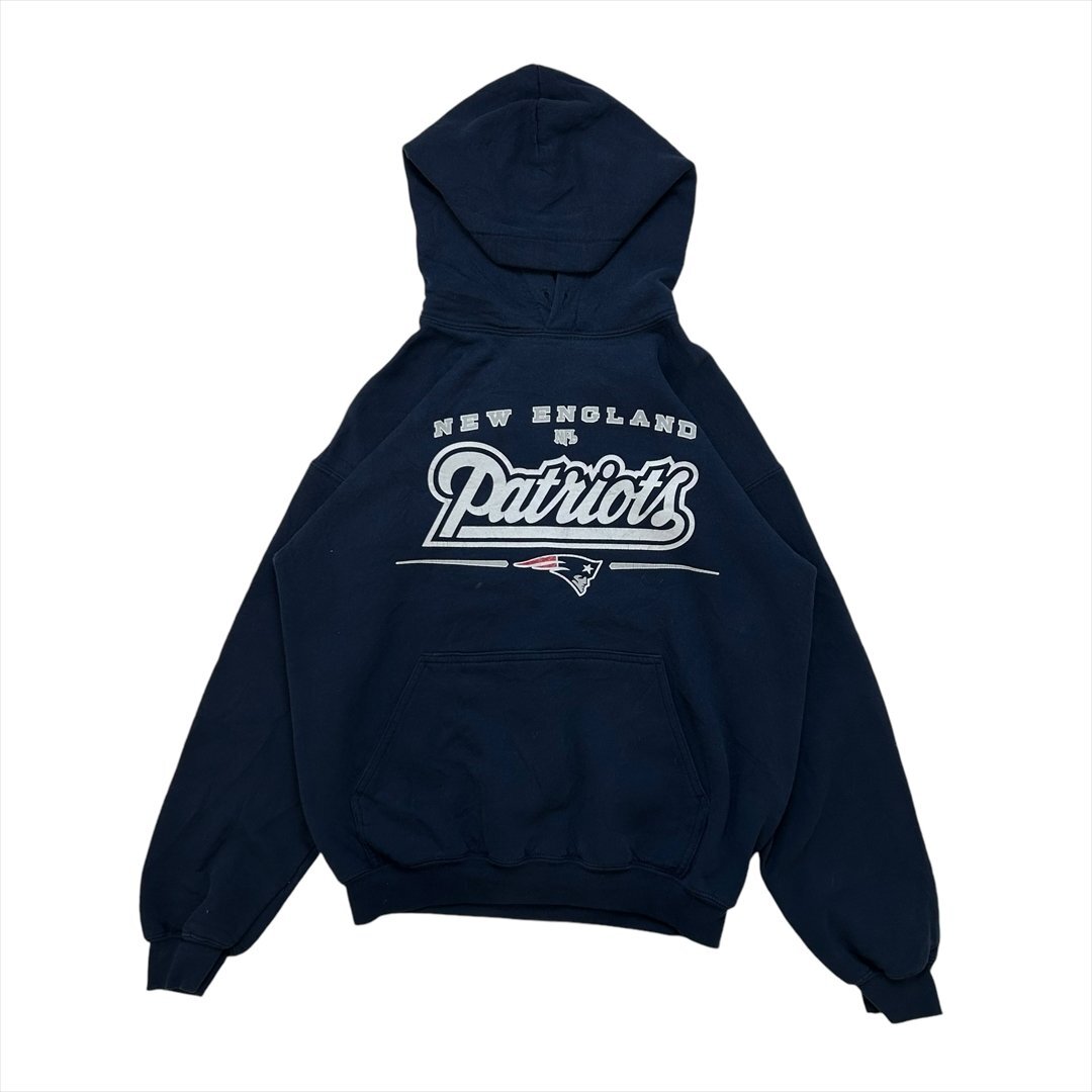 ニューイングランド・ペイトリオッツ ジャケット ネイビー 古着 メンズ M NFL アメフト スポーツ拍卖