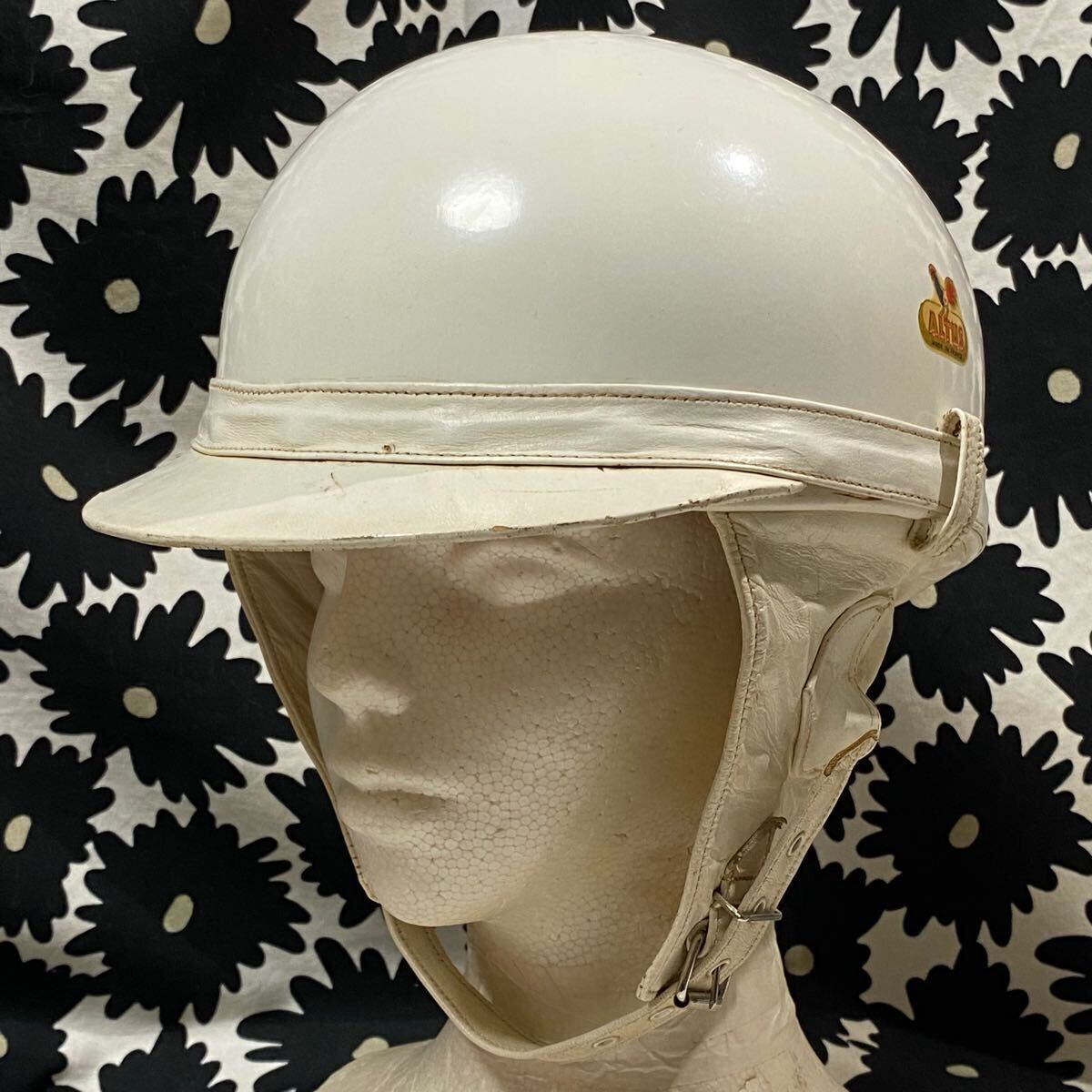 ATLUS 60's ビンテージハーフヘルメット Sシェル Made in France ブコ トラベラー ガーディアン バンタム BELL ショーティー ベスパ 英国拍卖