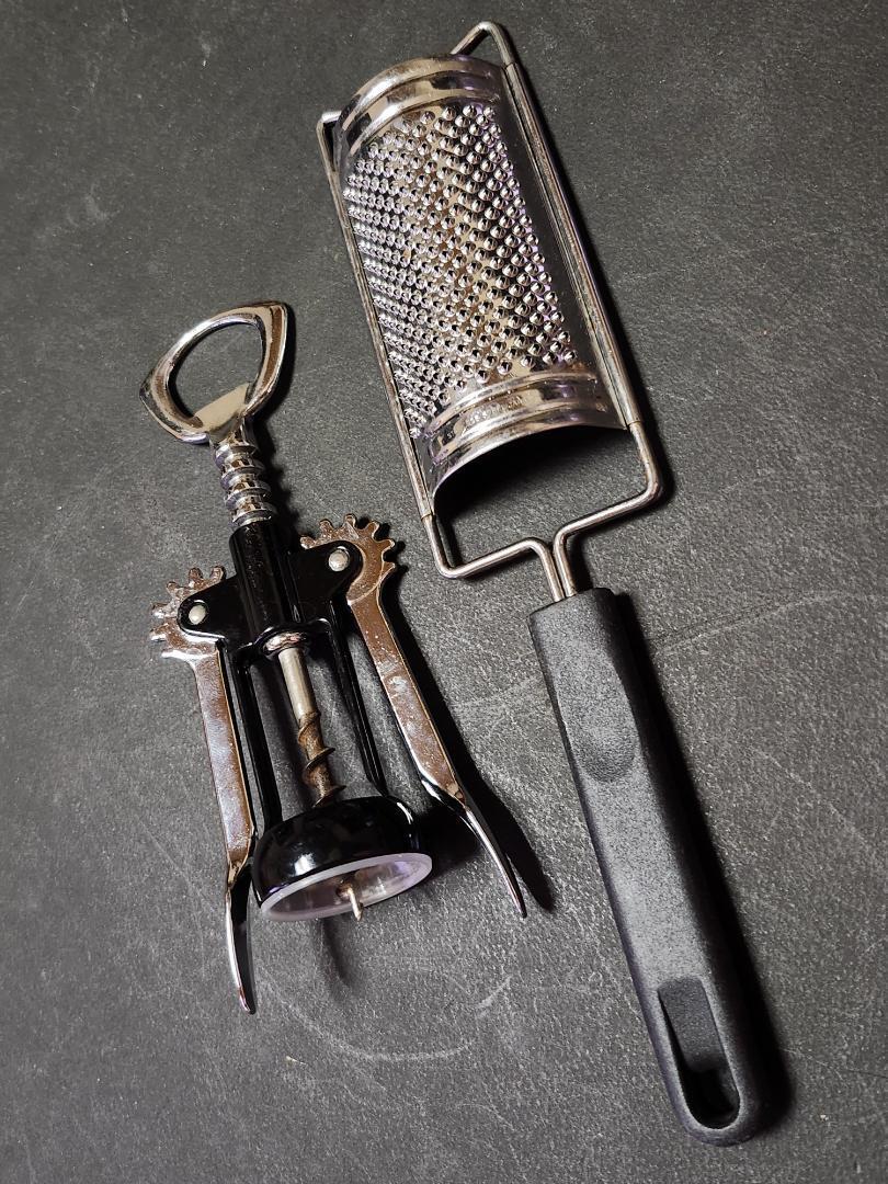 ワインコルク抜き&チーズおろし 中古拍卖