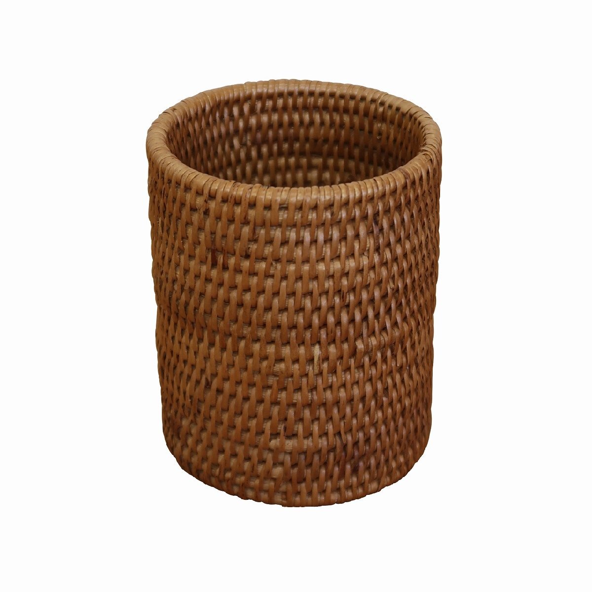 アタ&ラタン ペン立て バリ島 筆記用具入れ ペンたて 文具 文房具 ナチュラルティスト 籐 藤 アジアン雑貨 バリ雑貨 120520拍卖