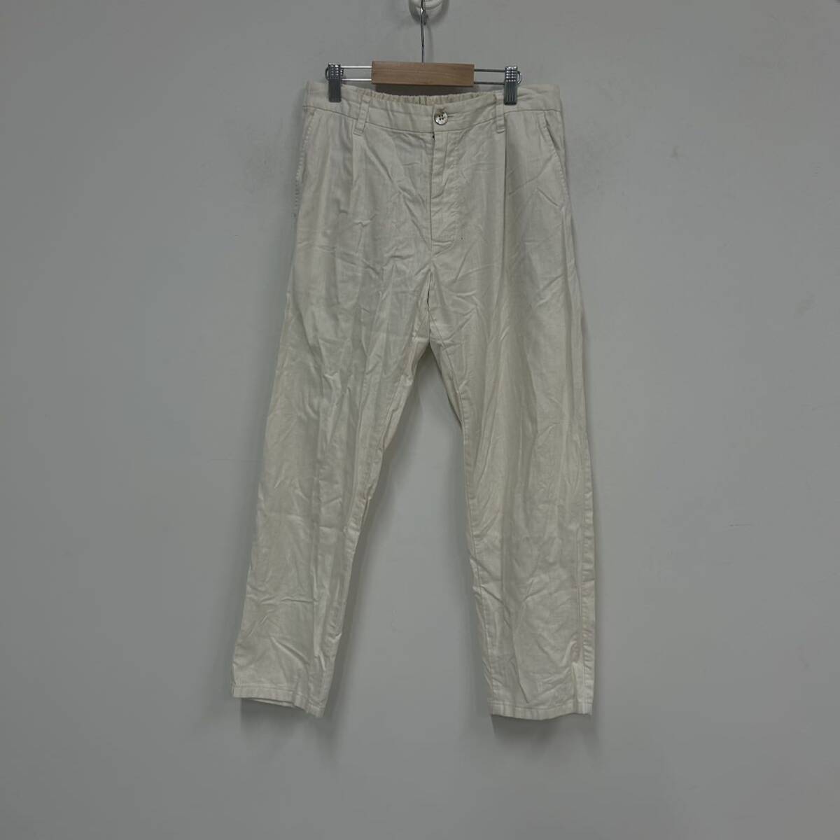 イジェップ ijep コットンリネン テーパードパンツ レディース サイズ3 ボトムス 日本製 モノラボ a364拍卖