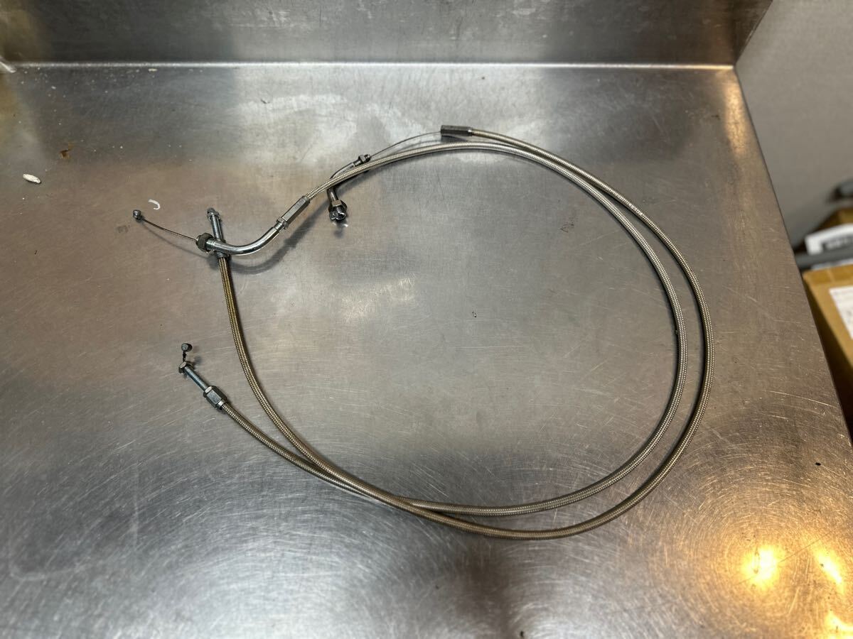 ゼファー750 アクセルワイヤー 90cm拍卖