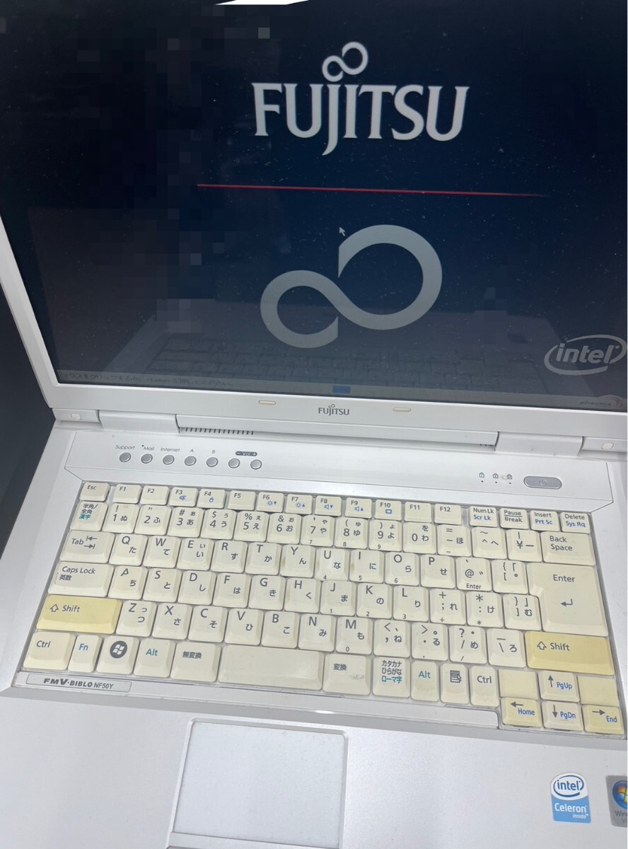 富士通 ノートパソコン ストレージ無し メモリ2GB FMVNF50W拍卖