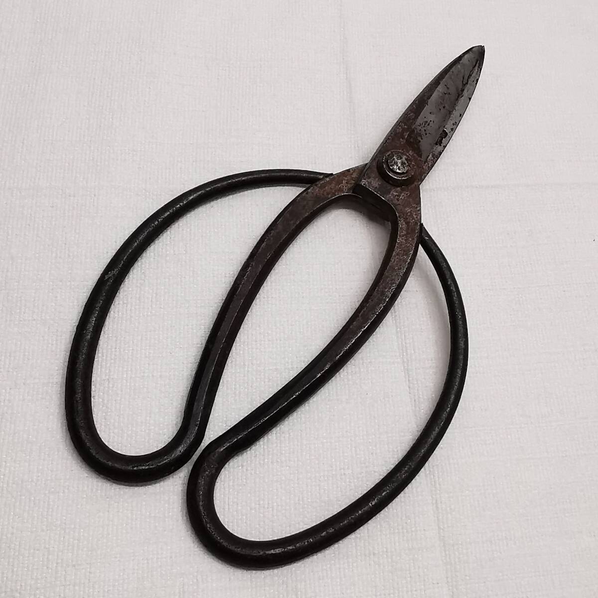 USED 剪定 鋏 はさみ◆刻印:安来 全長:230 mm 重さ:364g◆園芸 盆栽 生花 剪定 鋏 年代物 昭和 現状品 詳細不明S5拍卖