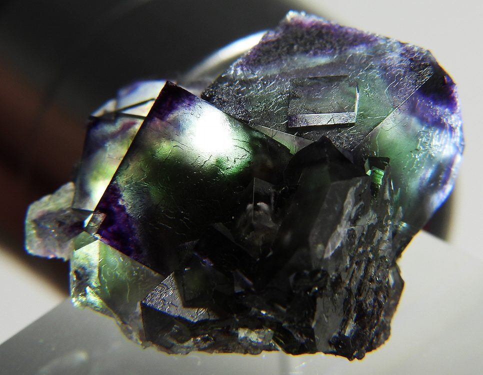 ☆☆ 美品 ! フローライト 蛍石 (蛍光)オコルス <ナミビア> NB487 ☆☆拍卖