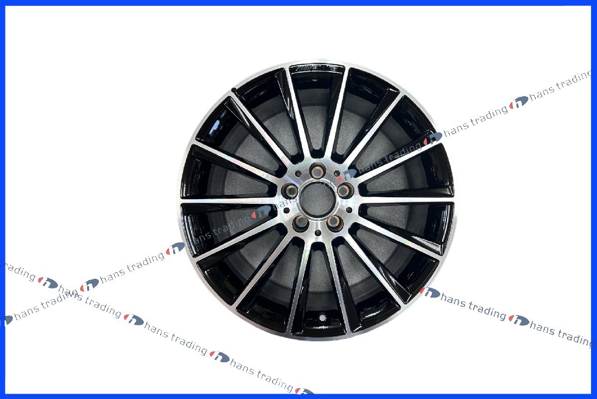 【純正品】新品 正規品 W205 AMG ホイール ブラックポリッシュ ベンツ AMGホイール 7.5J 19インチ拍卖