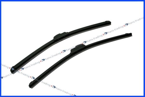 BMW MINI 純正品 ミニ R50 R52 R53 R55 R56 R57 フロントワイパーブレード MINIロゴ付き エアロタイプ RA16 RE16 61612458350拍卖