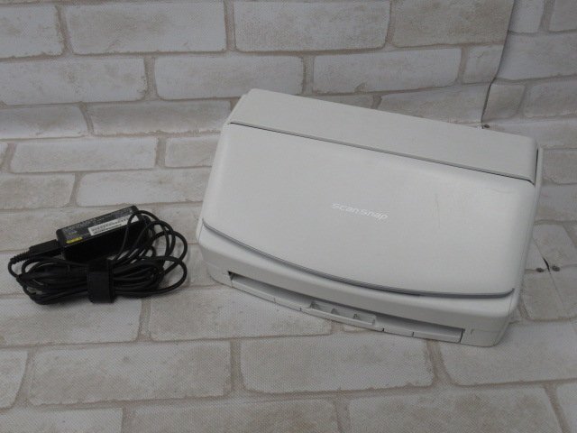 ▲Ω 新D 0223♪ 保証有 FUJITSU【 FI-IX1500SE 】富士通 スキャナー ScanSnap iX1500 ホワイト 19年製 スキャン枚数269枚 AC付き拍卖