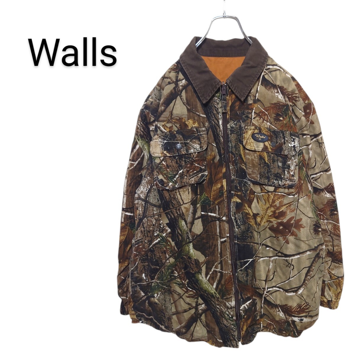 【Walls】リバーシブル リアルツリーカモ ダックジャケット A-2422拍卖